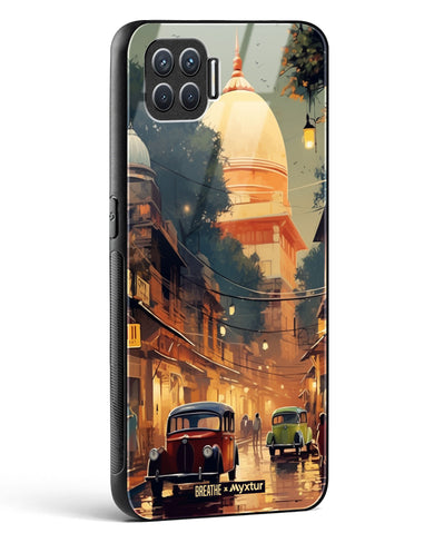 Historic Delhi Lanes [BREATHE] Glass Case Phone Cover (Oppo)