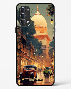 Historic Delhi Lanes [BREATHE] Glass Case Phone Cover (Oppo)