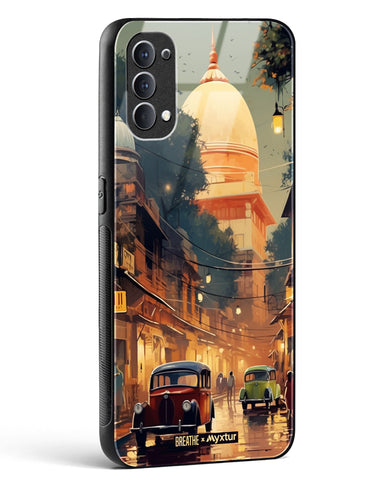 Historic Delhi Lanes [BREATHE] Glass Case Phone Cover (Oppo)