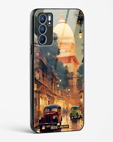 Historic Delhi Lanes [BREATHE] Glass Case Phone Cover (Oppo)