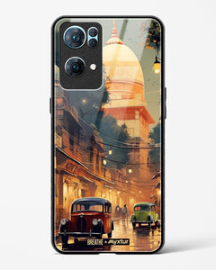 Historic Delhi Lanes [BREATHE] Glass Case Phone Cover (Oppo)