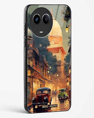 Historic Delhi Lanes [BREATHE] Glass Case Phone Cover (Realme)