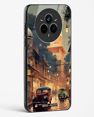 Historic Delhi Lanes [BREATHE] Glass Case Phone Cover (Realme)