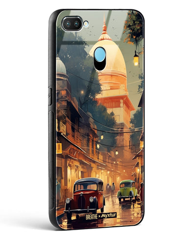 Historic Delhi Lanes [BREATHE] Glass Case Phone Cover-(Realme)