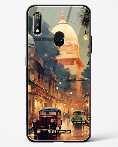 Historic Delhi Lanes [BREATHE] Glass Case Phone Cover (Realme)