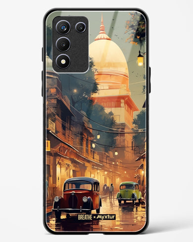 Historic Delhi Lanes [BREATHE] Glass Case Phone Cover (Realme)