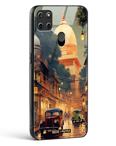 Historic Delhi Lanes [BREATHE] Glass Case Phone Cover (Realme)