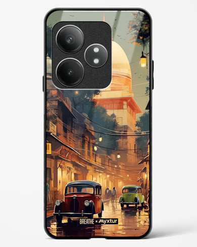 Historic Delhi Lanes [BREATHE] Glass Case Phone Cover (Realme)