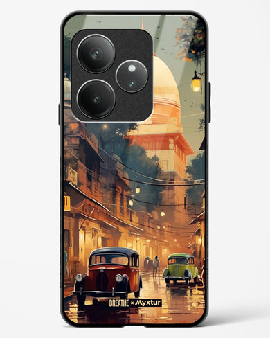 Historic Delhi Lanes [BREATHE] Glass Case Phone Cover (Realme)