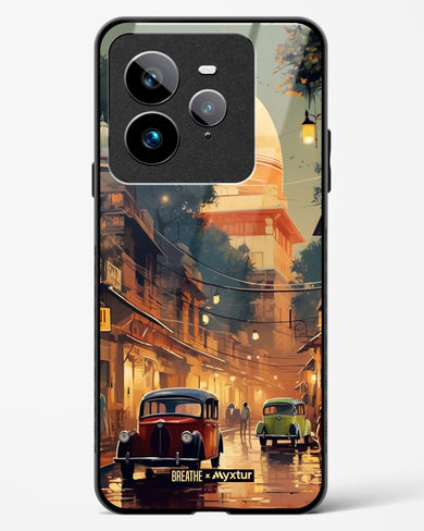 Historic Delhi Lanes [BREATHE] Glass Case Phone Cover (Realme)