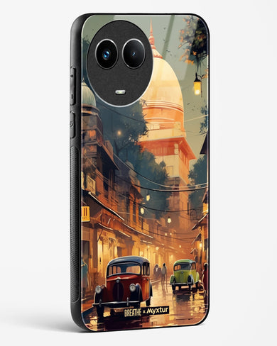 Historic Delhi Lanes [BREATHE] Glass Case Phone Cover (Realme)