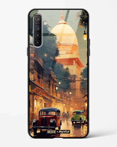 Historic Delhi Lanes [BREATHE] Glass Case Phone Cover (Realme)