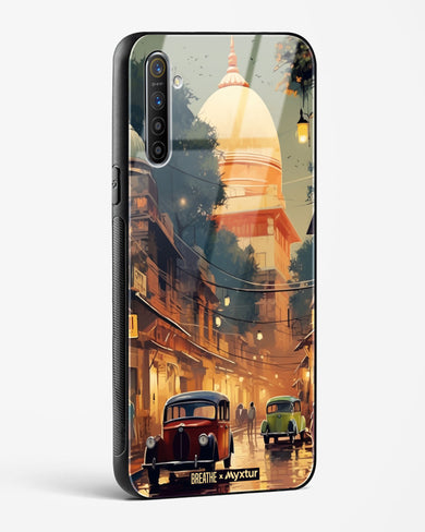 Historic Delhi Lanes [BREATHE] Glass Case Phone Cover (Realme)