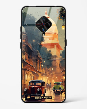 Historic Delhi Lanes [BREATHE] Glass Case Phone Cover (Vivo)