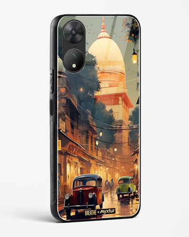 Historic Delhi Lanes [BREATHE] Glass Case Phone Cover (Vivo)