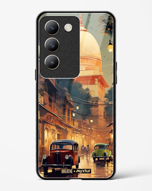 Historic Delhi Lanes [BREATHE] Glass Case Phone Cover (Vivo)