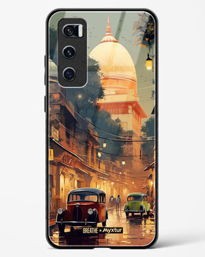 Historic Delhi Lanes [BREATHE] Glass Case Phone Cover (Vivo)