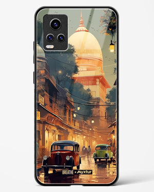 Historic Delhi Lanes [BREATHE] Glass Case Phone Cover (Vivo)