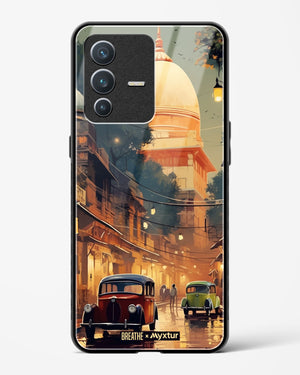 Historic Delhi Lanes [BREATHE] Glass Case Phone Cover (Vivo)