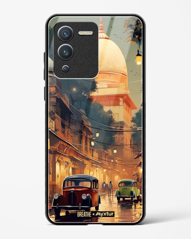 Historic Delhi Lanes [BREATHE] Glass Case Phone Cover (Vivo)