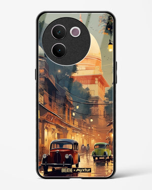 Historic Delhi Lanes [BREATHE] Glass Case Phone Cover (Vivo)