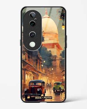 Historic Delhi Lanes [BREATHE] Glass Case Phone Cover (Vivo)