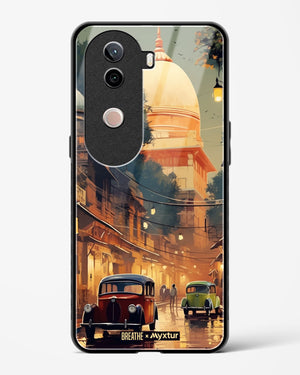 Historic Delhi Lanes [BREATHE] Glass Case Phone Cover (Vivo)