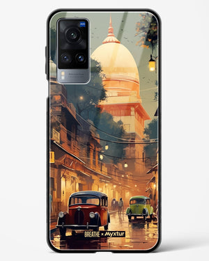 Historic Delhi Lanes [BREATHE] Glass Case Phone Cover (Vivo)