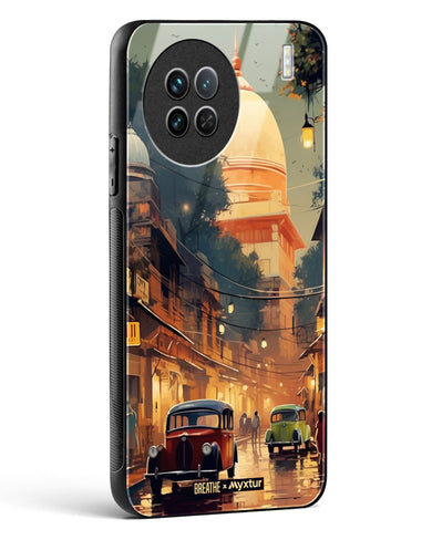 Historic Delhi Lanes [BREATHE] Glass Case Phone Cover (Vivo)
