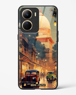Historic Delhi Lanes [BREATHE] Glass Case Phone Cover (Vivo)