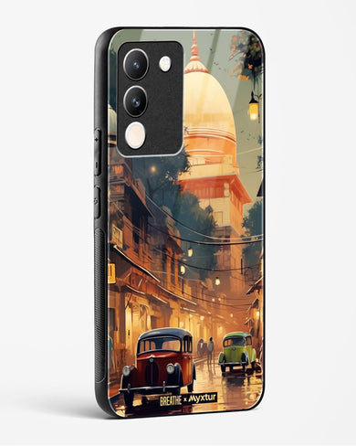 Historic Delhi Lanes [BREATHE] Glass Case Phone Cover (Vivo)