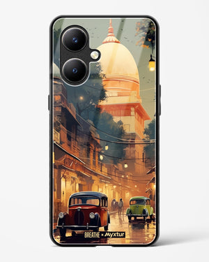 Historic Delhi Lanes [BREATHE] Glass Case Phone Cover (Vivo)
