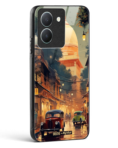 Historic Delhi Lanes [BREATHE] Glass Case Phone Cover (Vivo)