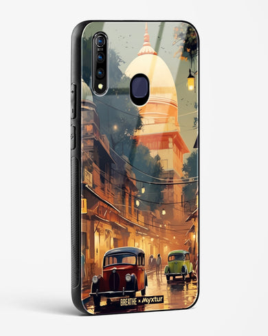 Historic Delhi Lanes [BREATHE] Glass Case Phone Cover (Vivo)