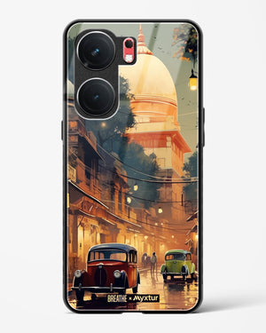 Historic Delhi Lanes [BREATHE] Glass Case Phone Cover (Vivo)