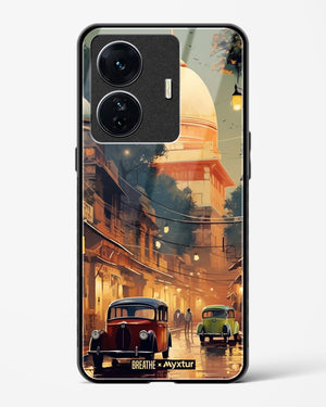 Historic Delhi Lanes [BREATHE] Glass Case Phone Cover (Vivo)