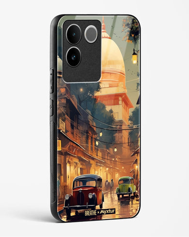 Historic Delhi Lanes [BREATHE] Glass Case Phone Cover (Vivo)