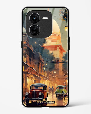Historic Delhi Lanes [BREATHE] Glass Case Phone Cover (Vivo)