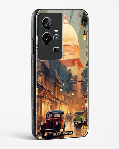 Historic Delhi Lanes [BREATHE] Glass Case Phone Cover (Vivo)