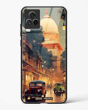 Historic Delhi Lanes [BREATHE] Glass Case Phone Cover (Vivo)