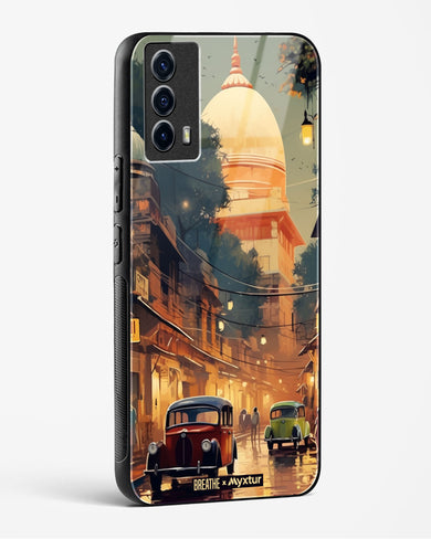 Historic Delhi Lanes [BREATHE] Glass Case Phone Cover (Vivo)