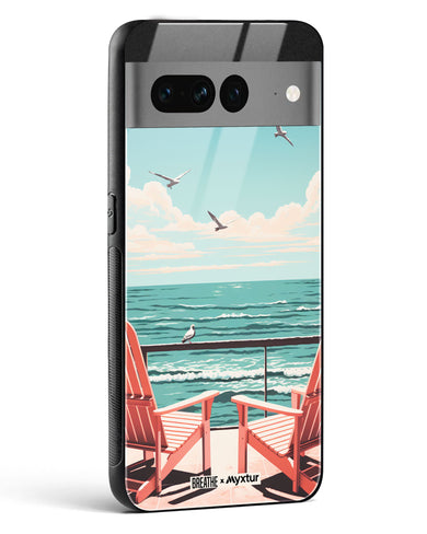 California Dreaming Chairs [BREATHE] Glass Case Phone Cover (Google)