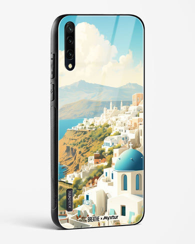 Picturesque Santorini [BREATHE] Glass Case Phone Cover (Xiaomi)