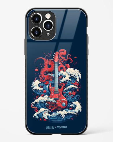 Seafaring Guitar Fantasy [BREATHE] Glass Case Phone Cover-(Apple)