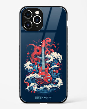 Seafaring Guitar Fantasy [BREATHE] Glass Case Phone Cover (Apple)