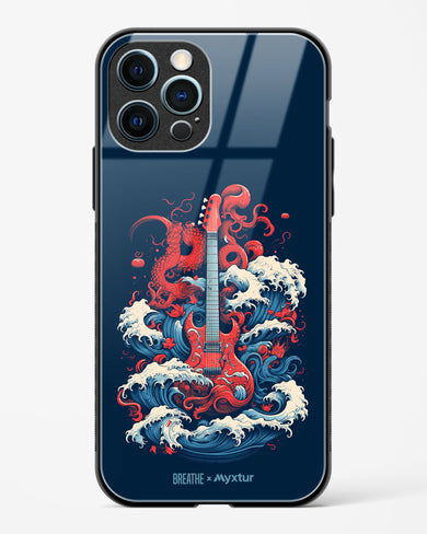 Seafaring Guitar Fantasy [BREATHE] Glass Case Phone Cover (Apple)