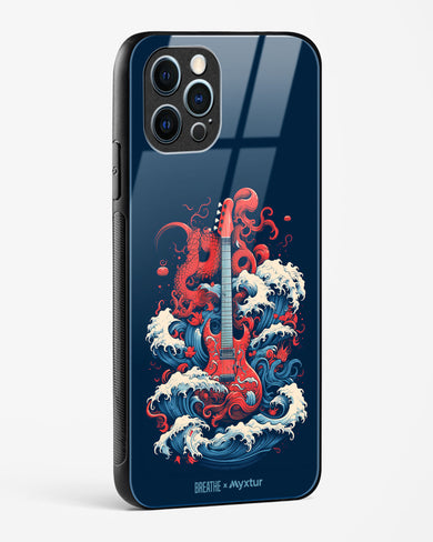 Seafaring Guitar Fantasy [BREATHE] Glass Case Phone Cover-(Apple)