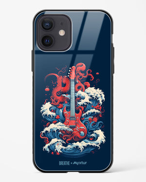 Seafaring Guitar Fantasy [BREATHE] Glass Case Phone Cover (Apple)