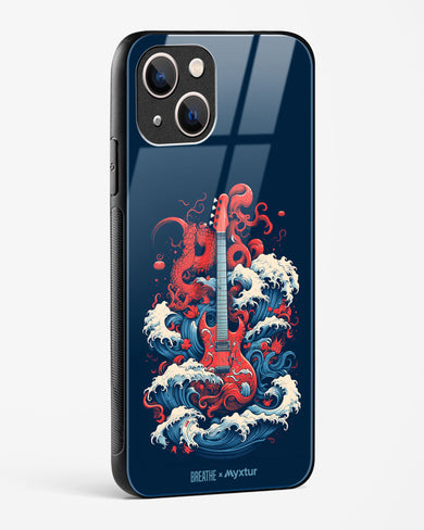 Seafaring Guitar Fantasy [BREATHE] Glass Case Phone Cover-(Apple)