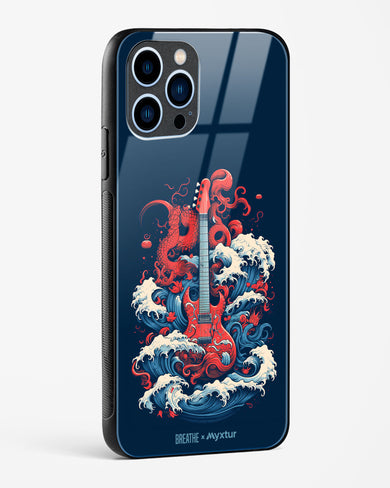 Seafaring Guitar Fantasy [BREATHE] Glass Case Phone Cover-(Apple)